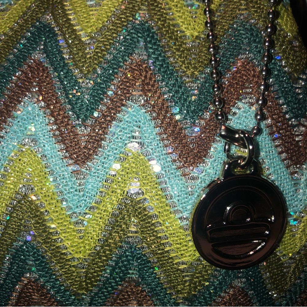 Big Buddha Retro pattern crossbody clutch - Picture 2 of 9